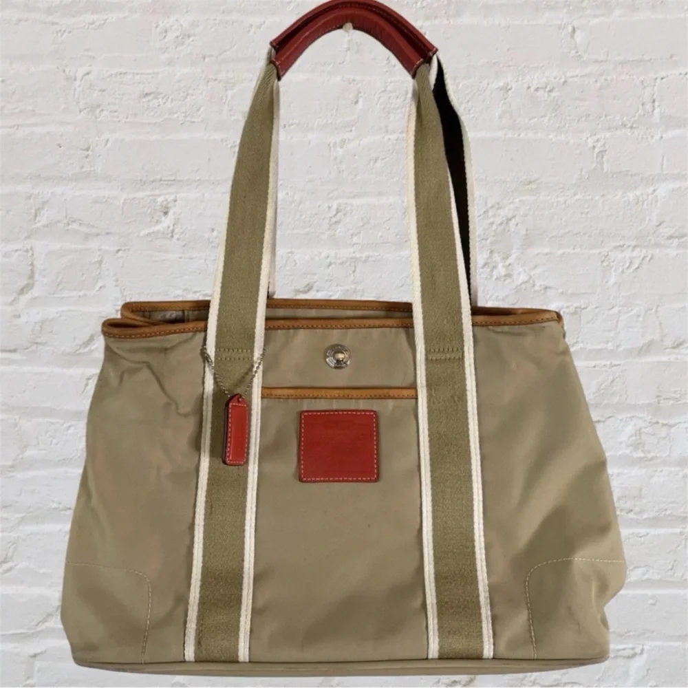Coach Hampton IR5656 WEEKEND CANVAS TOTE VINTAGE Y2K